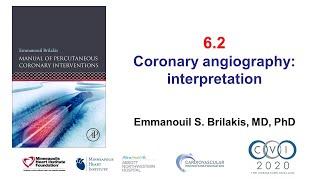 6.2 Manual of PCI - How to interpret the coronary angiogram