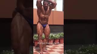 Egyptian bodybuilder Ahmed Hamouda #bodybuilder #bodybuilding #fitness #muscle #gym