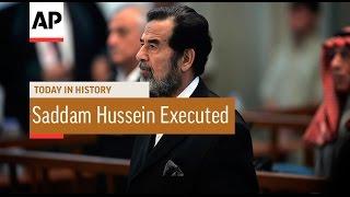 Saddam Hussein Executed - 2006  Today in History  30 Dec 16