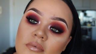 Deep Sunset Smokey Eyes  Makeupwithjah