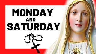 THE JOYFUL MYSTERIES. TODAY HOLY ROSARY MONDAY & SATURDAY - THE HOLY ROSARY MONDAY & SATURDAY.