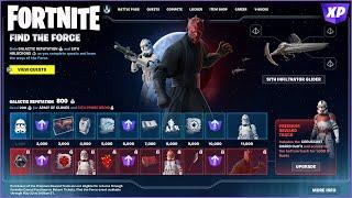 Learn Force Abilities at Rift Gates - ALL Fortnite x Star Wars Find The Force Event Quests Part 1