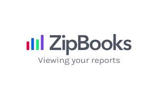 Using your reports with ZipBooks