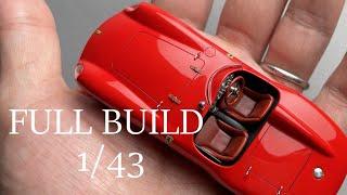 Full Build Ferrari 750 Monza 143  scale model car