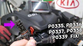 CODE P0335 P0336 P0337 P0338 P0339 CRANKSHAFT POSITION SENSOR KIA SPORTAGE KIA SORENTO