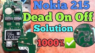 Nokia 215 Dead On off Solution Solve 10000%️Nokia RM-1110 On Off Ways