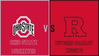 Ohio State Buckeyes vs Rutgers Scarlet Knights