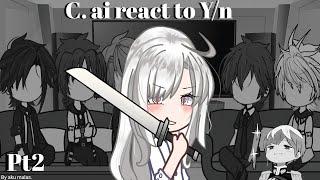 {C.ai characters react to Yn} P2