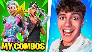 19 Combos Fortnite PROS MAIN.. Clix MrSavage Bugha