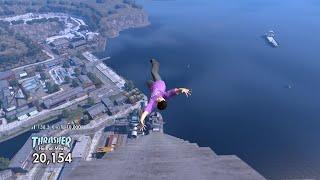 Skate 3 Realistic Ragdoll Mod vs Stairs.