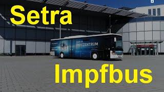 Ein Impfbus von Setra