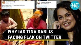 Pak Hindu refugees illegal homes bulldozed in Jaisalmer Twitter trends Shame On Tina Dabi