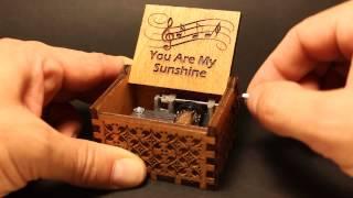 You Are My Sunshine Music Box Invenio Crafts