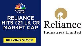 Reliance Market Cap Hits Rs 21 Lakh Crore Jefferies Raises Target On The Stock  CNBC TV18