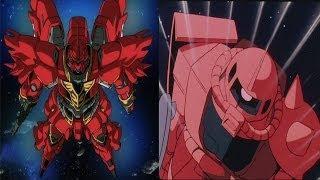 Mobile Suit Gundam - Chars Attack Comparison