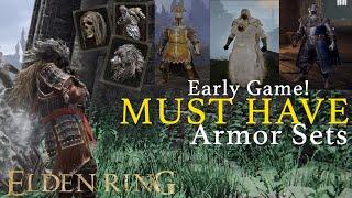 Elden Ring  COOLEST Armor Sets To Obtain EARLY