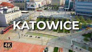 Katowice z drona  Wiosna 2022  LECE W MIASTO™ 4k