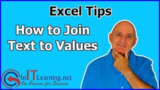 How to Add Text to Values in Excel - Flash Fill Concatenation and Custom Cell Format.