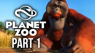 PLANET ZOO Gameplay Walkthrough Part 1 - ZOOKEEPER Full Game