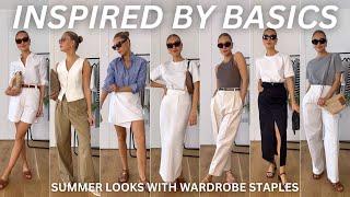 11 OUTFITS USING WARDROBE BASICS  CAPSULE CLOSET ITEMS