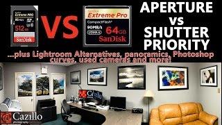 What do you think? CF vs SD Cards? Aperture vs Shutter Priority?