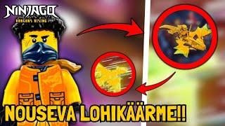 ARIN OPPII NOUSEVAN LOHIKÄÄRMEEN TEKNIIKAN  NINJAGO Dragons Rising kausi 2 teoria