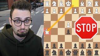 Как наказывать ранний вывод ферзя GothamChess русская озвучка