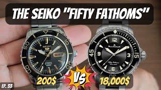 The Seiko BlancPain Fifty Fathoms