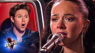 Stunning FEMALE VOICES in the Blind Auditions of The Voice  Top 10