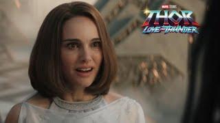 Jane Foster meets Heimdall in Valhalla- Thor Love & Thunder 2022 Post- Credit Scene