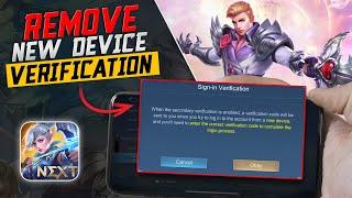 How to Turn Off MLBB New Device Verification on iPhone  Disable new device verification