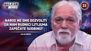 INTERVJU Milan Brdar - Narod ne sme dozvoliti da nam rudnici litijuma zapečate sudbinu 27.8.2024