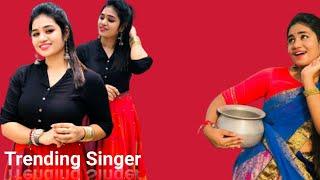 கல்யாண மாலை கொண்டாடும் பெண்ணே Tamil Singer #SrinishaJeyaselan #Supersinger