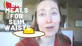 Big Meals For Slim Waists  WHAT I ATE WEDNESDAY FOOD DIARY  ROSE KELLY