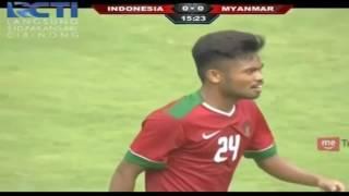 Full Highlight Timnas Indonesia Vs Myanmar 1-3  21 Maret 2017