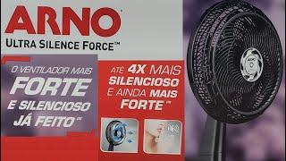 Ventilador Arno Ultra Silence Force - VU4C - Coluna - Unboxing e primeiros usos
