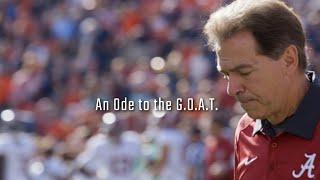 Goodbye Nick Saban An Ode to the G.O.A.T.