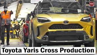 Toyota Yaris Cross Production Toyota Factory - Compact SUV assembly