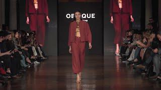 Golden Nightfall by Oblique Milan FallWinter 2024-25  FashionTV  FTV