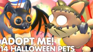 ALL 14 *NEW* HALLOWEEN PETS LEAKS HOW TO GET ALL THE HALLOWEEN PETS IN ADOPT ME ROBLOX