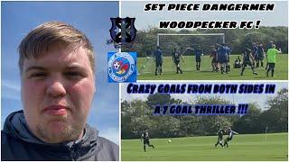 Crosby Fc Blues 4-3 Kirkby woodpecker Matchday vlog *Sunday league classic 7 Goal thriller*