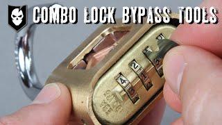 Combo Lock Bypass Tools Easily Decipher or Bypass a Multi-Wheeled Combination Lock