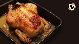 Julia Childs Roasted Chicken  Roast Chicken Recipe -- Hungry Man Food Episode 95