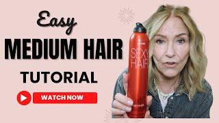 Effortless Elegance Easy Medium Length Hairstyles Tutorial