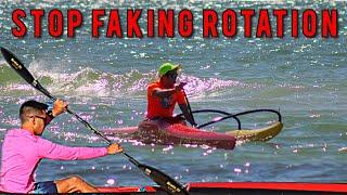 Paddle Tip Hip Rotation vs Torso Rotation STOP FAKING ROTATION