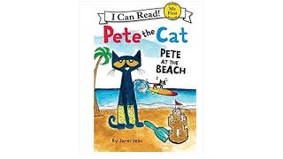 Pete the Cat Pete at the Beach – Read Aloud Books for Toddlers Kids and Children