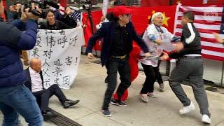 Fighting erupts as Chinese President Xi Jinping visits San Francisco  Radio Free Asia RFA