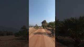 Countryside Road in Cambodia