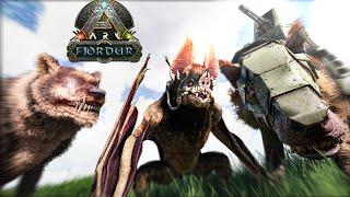 I Fought Fenrir and got MJOLNIR - Every New Creature in the ARK Fjordur DLC - ARK Fjordur Boss