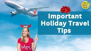 Important Holiday Travel Tips  Airport Survival Guide for the Holidays